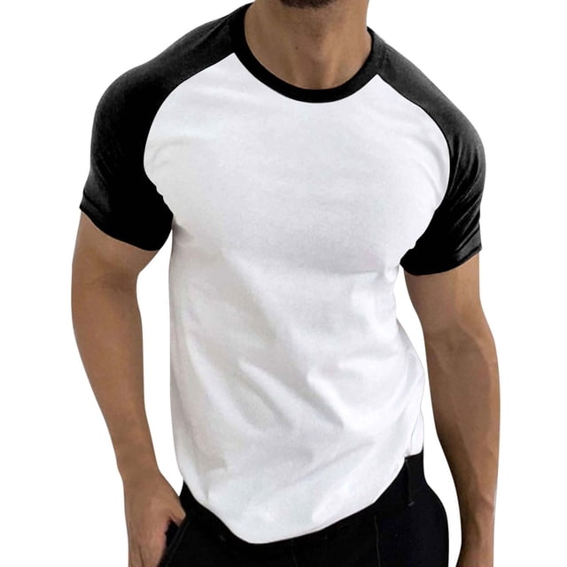 Pack De Playeras Para Hombre Camisa Navideña De Otoño E Invierno Para Hombre Camisa Superior Con Estampado De Árbol De Navidad En Capas Y Empalme De Colores Mixtos