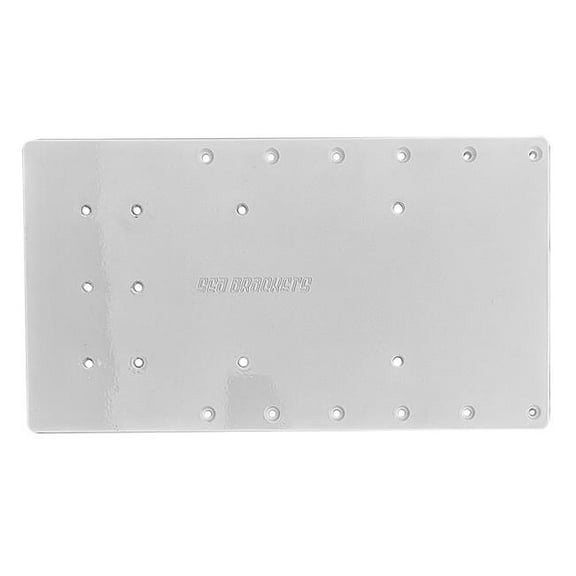 Sea Brackets SEA2320 18 in. Straight Trolling Motor Plate for Minn Kotas Quest
