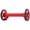 Red, variant on MEIJUN Easy Wheel Extension Bar High Strength Lightweight Telescopic Folding Bike Rod for Brompton 3sixty Gold (5.51 inches / 14 cm)