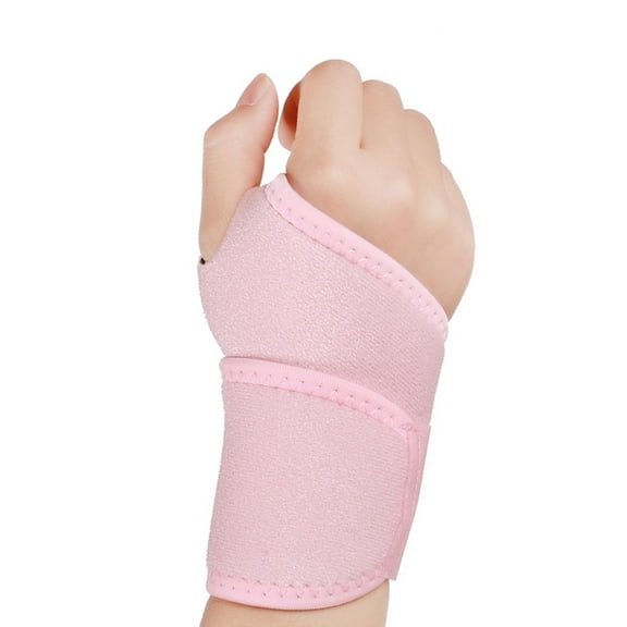 YongCo Thumb and Wrist Support Wrap Adjustable Elastic Wrist Brace Wrist Compression Wrap for Gym Fitness Badminton Basketball
