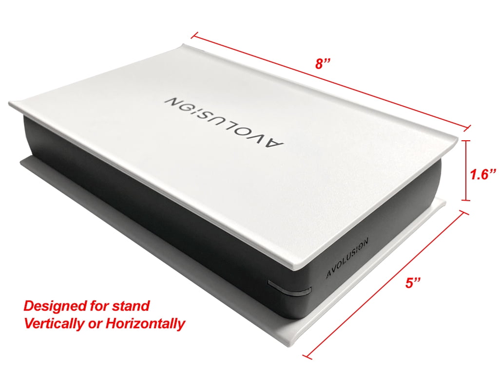 Avolusion PRO-5X Series 4TB USB 3.0 External Gaming Hard Drive for XBOX One Original, S & X (White) - 2 Year Warranty