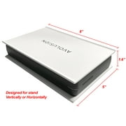 Avolusion PRO-5X Series 8TB USB 3.0 External Gaming Hard Drive for PS4 Original, Slim & Pro (White) -