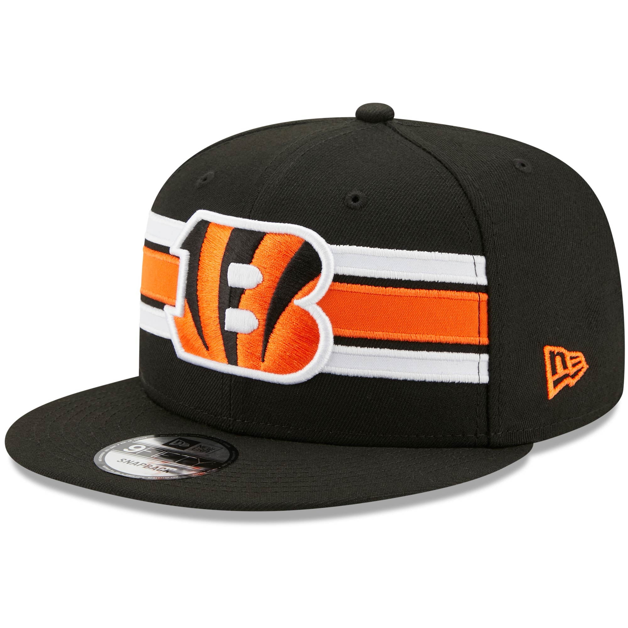 Cincinnati Bengals New Era Strike 9Fifty Snapback Hat - Black - Osfa - Walmart.com