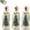 3pcs Green, variant on Jollup Christmas Tree Voice Ornament, Recording Message Bottle, Snowy Scene in Nostalgic Message Bottle with Playback Cork, Perfect for Christmas