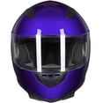 thumbnail image 2 of Casco de moto ILM integral DOT modelo JK313 (M, azul), 2 of 8