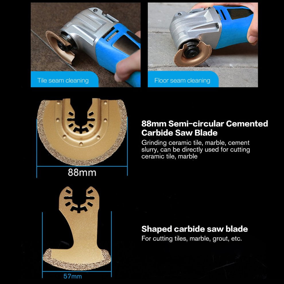 Oscillating Tool Grinding Saw Blades 