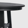 thumbnail image 4 of WestinTrends Outdoor 42" Height HDPE Patio Round Bar Table, Black, 4 of 7