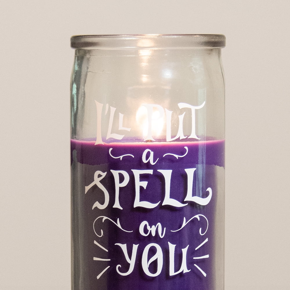 Mainstays Magic Spell Scented Candle, Warm Fall Leaves Scent Aromatic Candle, 9 oz