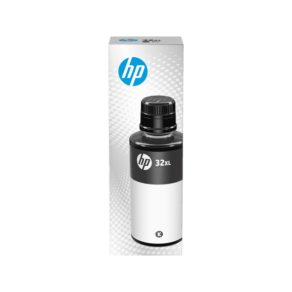 HP 32XL 135-ml Black Original Ink Bottle, ~6,000 pages, 1VV24AN