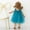 Blue, variant on TAIAOJING Toddler Dress Summer Baby Girls Sleeveless Ruffle Kids Dress Party Tulle Dress Girl Princess Girls Outfits Beach Sundress 2-3 Years