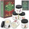 thumbnail image 3 of Velas navideñas, velas perfumadas para el hogar, paquete de 6 velas de soja, velas en frasco de 21 oz, regalos navideños perfectos para mujeres, compañeras de trabajo, novias y amigas, 3 of 8