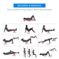 thumbnail image 4 of Pristin Yoga Foam Roller,Roller Fitness Muscle Roller Eva Fitness - Roller Tool 30 45 Fitness / Tool Fitness Roller RollerMuscle Recovery Fitness Tool Versatile Muscle Recovery And 45 60 Muscle, 4 of 6