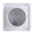 thumbnail image 1 of Grille De Ventilation en Plastique,Delaman 1 PC Couvercle De Grille 3 Volets, Grille De Ventilation en Conduit Mural avec Filet Neuf,2 Tailles (Taille : 15 x 15 cm), 1 of 8