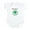 Cloud White, variant on - Magic Green Mana Symbol Body Suit - Baby Light Bodysuit, Size Newborn - 24 Months