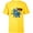 Yellow, variant on Disney Stitch Angry and Easily Distracted - Short Sleeve T-Shirt for Kids - Customized-White