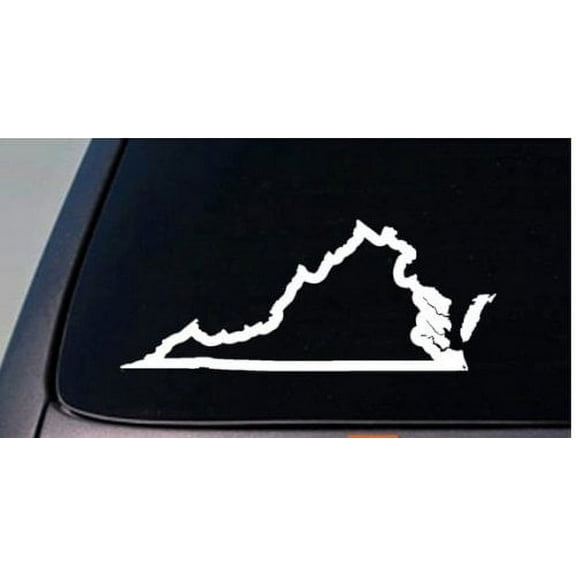 VIRGINIA state 6" sticker decal car truck window college football basketball *C569*