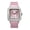 Pink, variant on New Arrival Luxury Moissanite Diamond Watch, Stainless Steel Fashion Jewelry Wristwatch