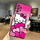 thumbnail image 1 of Funda de teléfono Hello Kitty para Samsung Galaxy A33 A32 A21s A71 A31 A51 A23 A53 A13 A22 A72 A52 A11 A91 A42, funda suave de TPU, 1 of 4