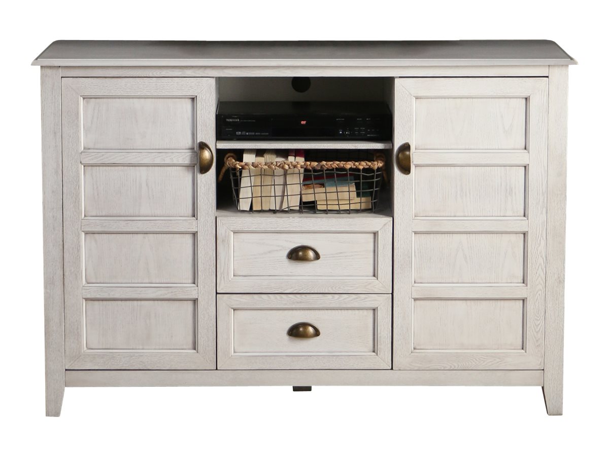 Walker Edison angeloHOME 52" Apothecary TV Console unit for TV MDF, wood veneer