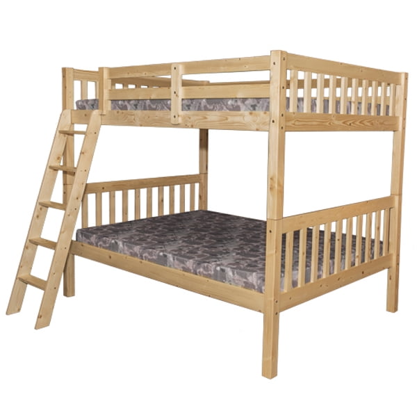 Ladder Full Over Bunk Bed With Trundle Actual Color