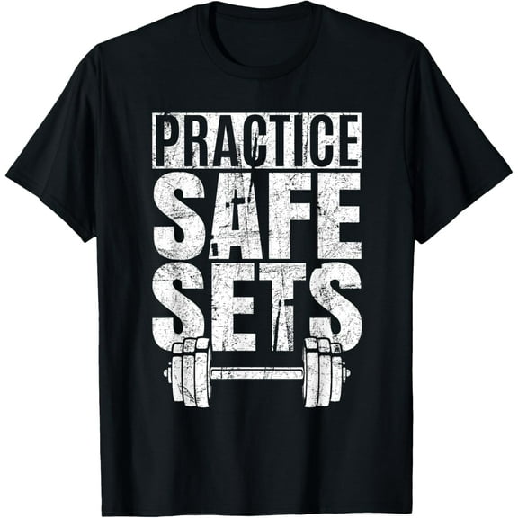 Playful Comfort Tee - Funny Practice Safe Sets - Weight Lifting T-Shirt