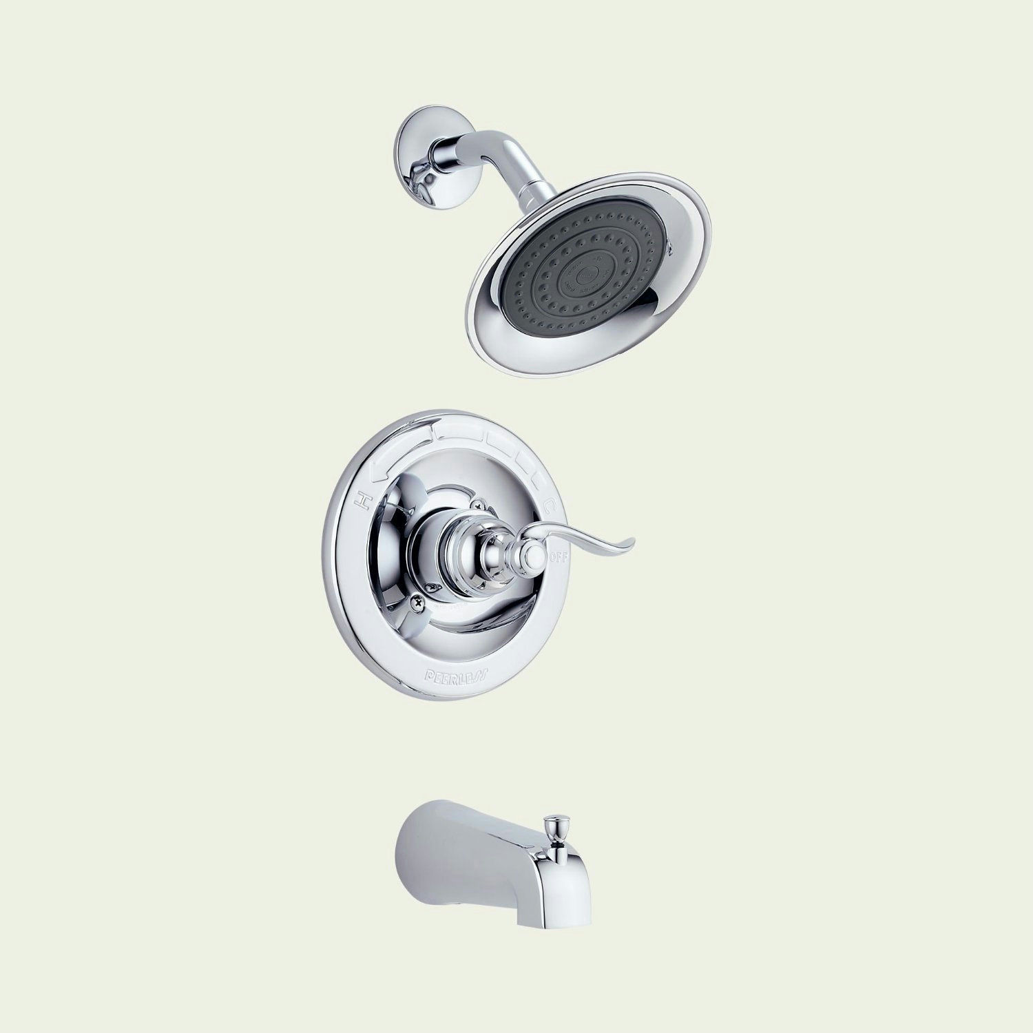 Peerless Chrome 1 Handle Tub Shower Faucet P88776