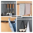 thumbnail image 5 of 78PCS Curtain Rods No Drill Curtain Rod Brackets Hooks Nail Free Adjustable Stick on Curtain Rod Transparent Hook, 5 of 7