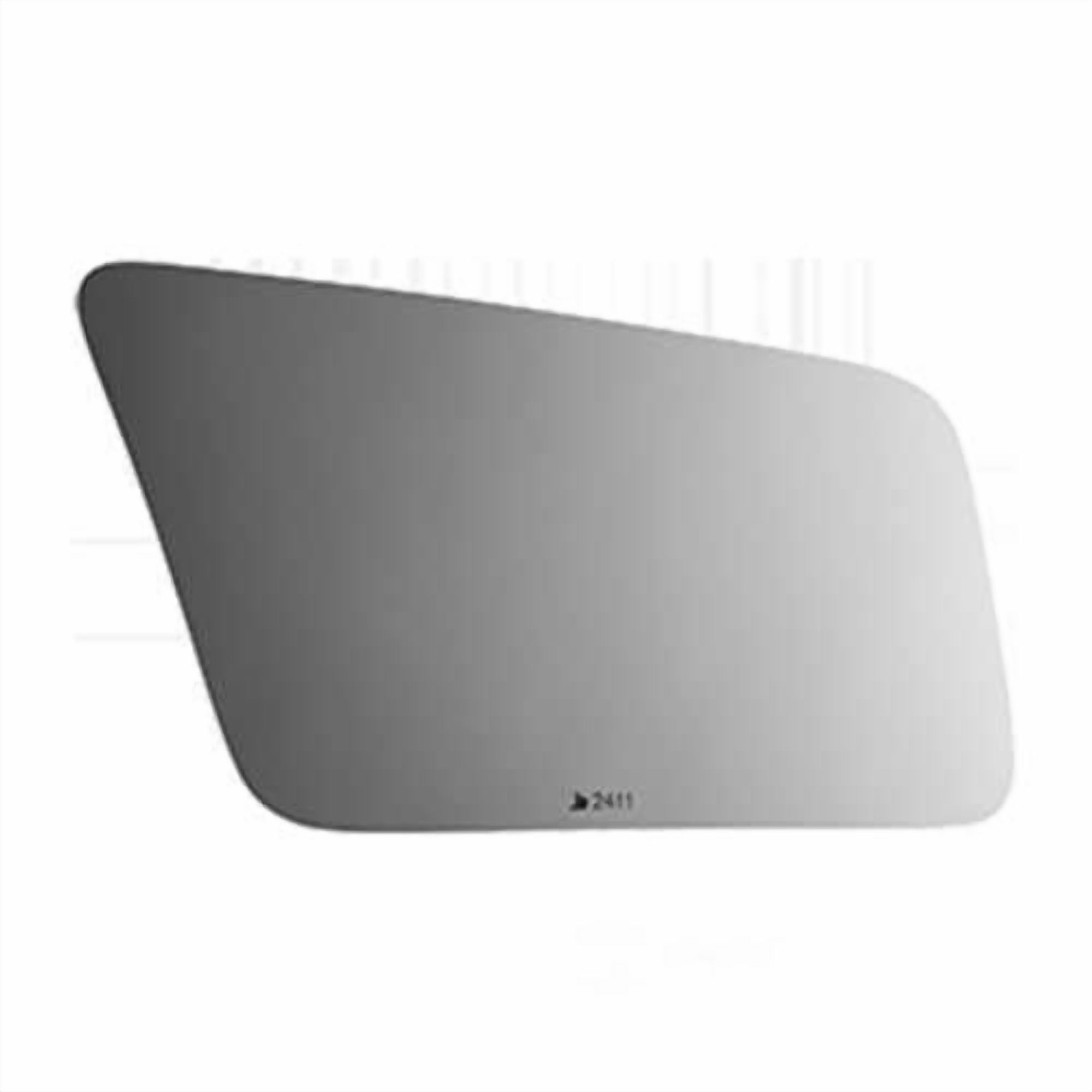 Burco Side View Mirror Replacement Glass - Clear Glass - 2411