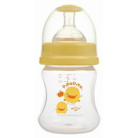 Piyo Piyo Wide Neck Gourd Shaped Nursing Bottle (Set of 2)