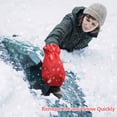 thumbnail image 3 of Ice Scraper with Glove [2 Pack] - Car Windshield Scraper for Ice and Snow - Quickly Scrape and Remove Snow While Staying Warm - Waterproof - Car Scraper Snow Brush (red), 3 of 4