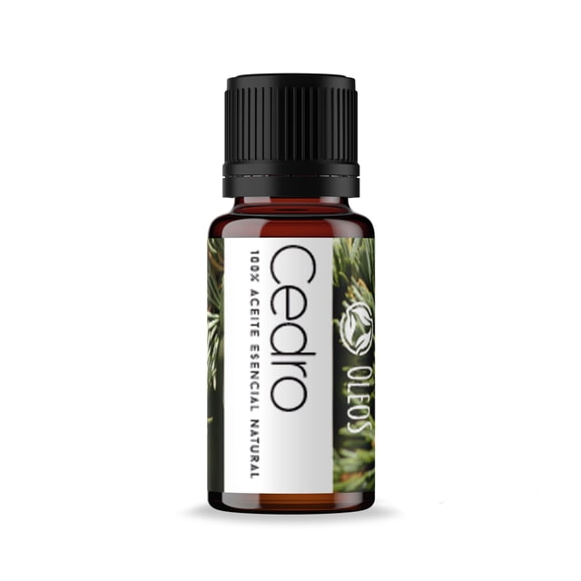 OLEOS Aceite Esencial de Cedro 10 ml. 100% puro y natural Vida Scents OLEOS_Cedro_10