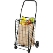 Whitmor Rolling Utility Shopping Cart - Black