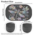 thumbnail image 6 of KUIFORTI Cling Car Window Shades for Baby, 2 Pieces Dragonfly Front Window Sun Visor Foldable Reflective Sun Shield for Car Windows Blocks UV Rays Protector, 6 of 6