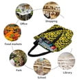 thumbnail image 6 of Honeii Sunflowers In Vintage Print Women Top Handle Satchel Handbags,Fashion Handbag,Messenger Tote Bag Purse for Women,Shoulder Bag Handbag for Travel, Work, 6 of 6