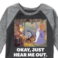 thumbnail image 3 of Disney - The Sword And The Stone - Okay, Just Hear Me Out - Toddler & Youth Raglan Graphic T-Shirt, 3 of 6