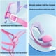 thumbnail image 3 of Swimming Mask for Adult Men Women, Wide View Beach Swim Goggles & Mask, Anti Fog 180° Clear No Leaking, 3 of 5