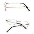 thumbnail image 4 of Vogacara Caliente plegable claro hombres mujeres gafas de lectura rejilla caso con cinturón Clip presbicia + 1,0 + 1,5 + 2,0 + 2,5 + 3,0 + 3,5 + 4,0 Type10 NO10 Vogacara YJ1196-03, 4 of 6