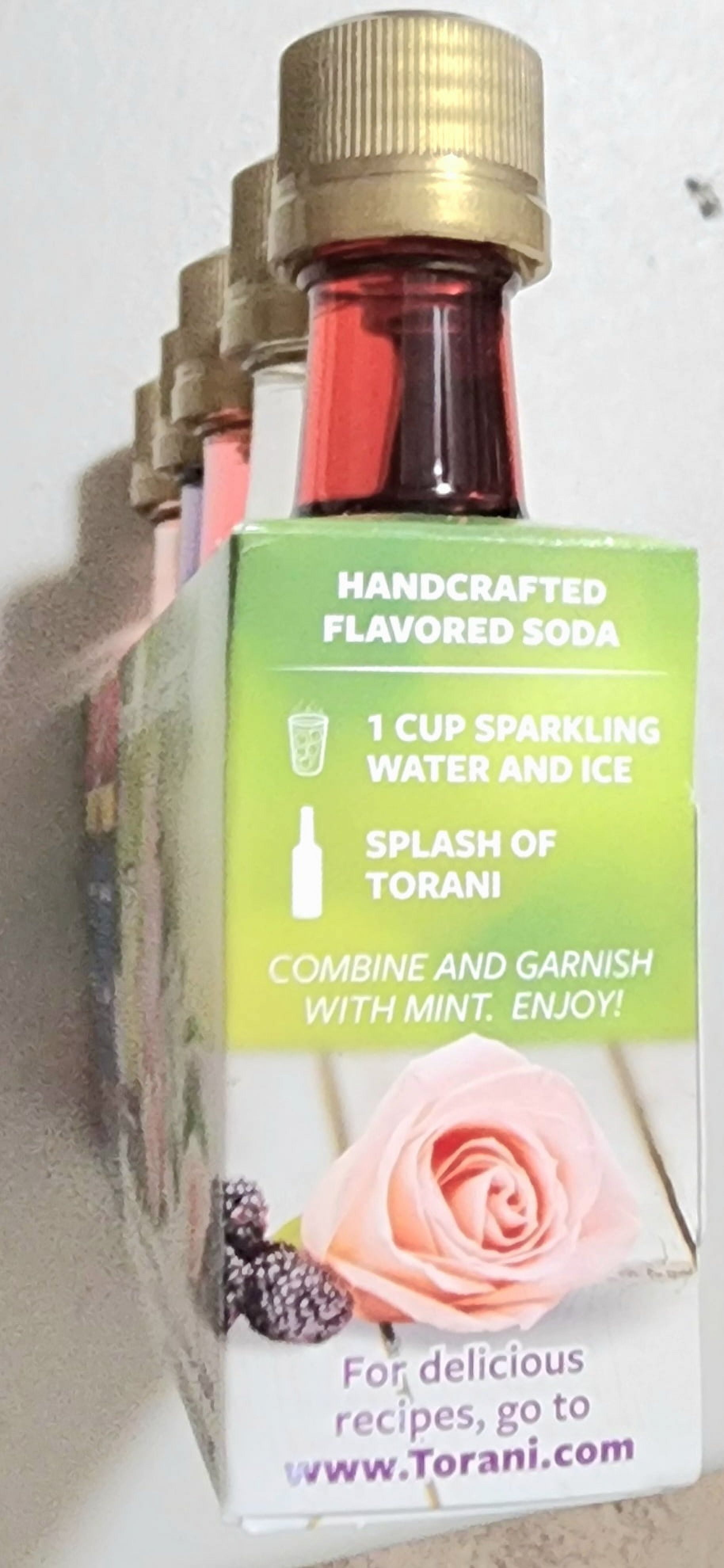 🌸🫐 Torani Berry & Blooms Mini Syrup Variety Pack – 5 Pack (50 mL Bottles) 🌹🍋