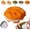 Orange, variant on Novel Frog Airpod Case Wireless Earphone Protector Cover for Air Pods 1/2/3/4 and Air Pods Pro 2/3, Ugly Toad Earbuds Cover, Soft Anti-Scratch, Unique Weird Gift (Green,for AirPods 4)