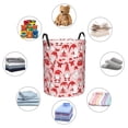 thumbnail image 7 of Cauagu Gnome Merry Christmas for Laundry Basket,Collapsible Organizer Basket for Storage Bin Toy Bins Gift Baskets Bedroom Clothes Children Nursery Hamper -Medium, 7 of 7