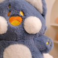 thumbnail image 4 of DuDu Muñeco de Peluche de Gato Muñeco de Gato Suave de Peluche de algodón PP de Dibujos Animados Lindo para Novia niños Gris Premium 40 cm/15,7 Pulgadas (Aprox. 0,3 kg/0,7 Libras), 4 of 5