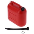 thumbnail image 5 of Jerry Can ABS Plastic Portable Gas Canister Military Style Oil Tank Industrial Supply 10L Red, 5 of 5