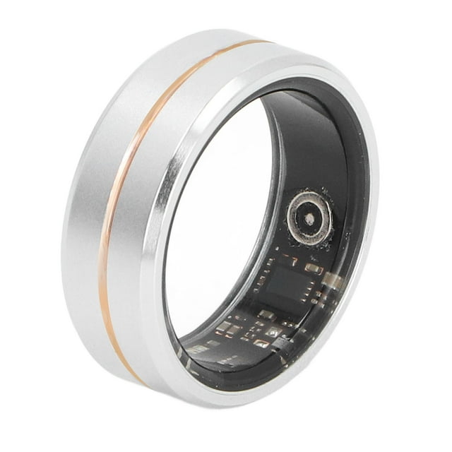 Smart Health Anillos, IP68 Agua De Metal De Metal De Metal Portátil Monitor De Sueño Rings Fitness Rings Smart