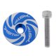 thumbnail image 3 of Receptor de dirección para bicicleta de montaña y carretera CNC con tapa superior Ciclón azul, 3 of 8
