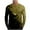 Gold, variant on gbyLJF Men's Base Layer Shirt Gradient Printed Round Neck Pullover Tops Lightweight Casual Long Sleeve Sweatshirt