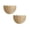 A 2Pack, variant on 2Pcs Scalloped Wicker Wall Basket - the - Hand Woven Basket - Scalloped Decor Wall Hanging Baskets -16" X 11" - Hanging Wall Basket Home Decor Happy 2026!