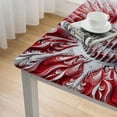 thumbnail image 4 of nygtbtfer Christmas Tablecloth Rectangle Winter Farmhouse Polyester Table Cover - Reuseble Table Cloth for Kitchen Patio Dining Decor, 4 of 7