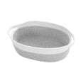 thumbnail image 2 of Cesta de cuerda de algodón, cesta para estante, cesta para escritorio, cesta para guardar artículos diversos para juguetes de bebé y perro. gris, 2 of 9