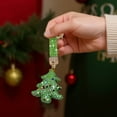 thumbnail image 6 of Christmas Tree Keychain Rhinestone Decorations Colorful Holiday Car Keys Accessories Bag Charms Cute Stocking Stuffer Gift for Women Men, 6 of 6