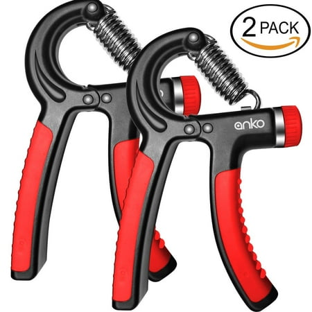 Hand Grip Strengthener, ANKO Adjustable Resistance 22-88 LB Strength Trainer Non-Slip Gripper Arm Hand Exerciser Perfect for Musicians and Sports (Best Hand Grip Strengthener)